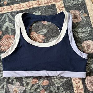 Never better colorblock sports bra FP